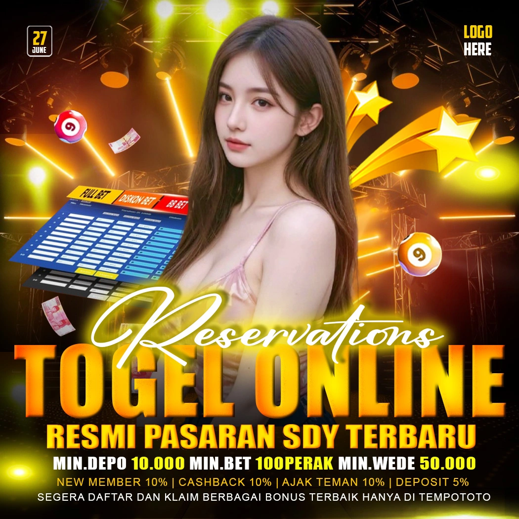 TEMPOTOTO: Reservations Bermain Togel Online Resmi Pasaran Sdy Terbaru